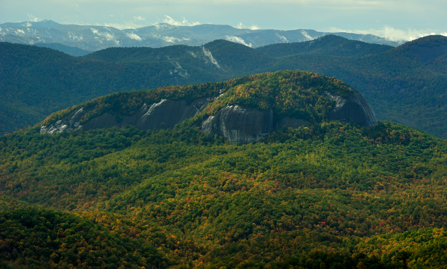 Blue Ridge Parkway [160 mm, 1/200 Sek. bei f / 10, ISO 400]